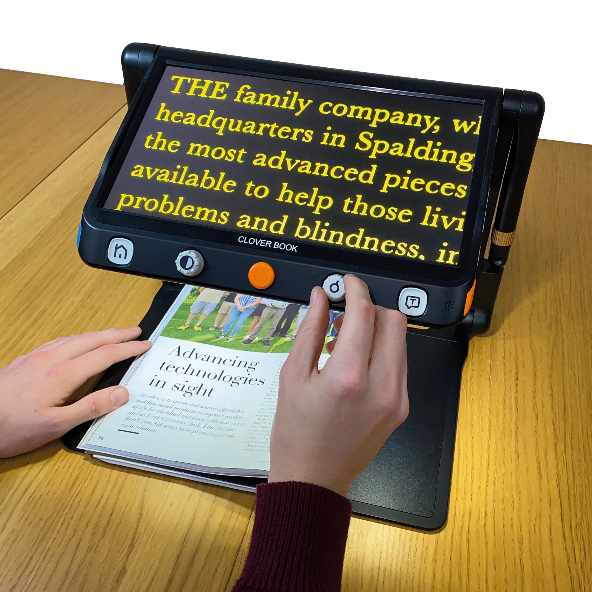 CloverBook Lite portable electronic magnifier - Image 5
