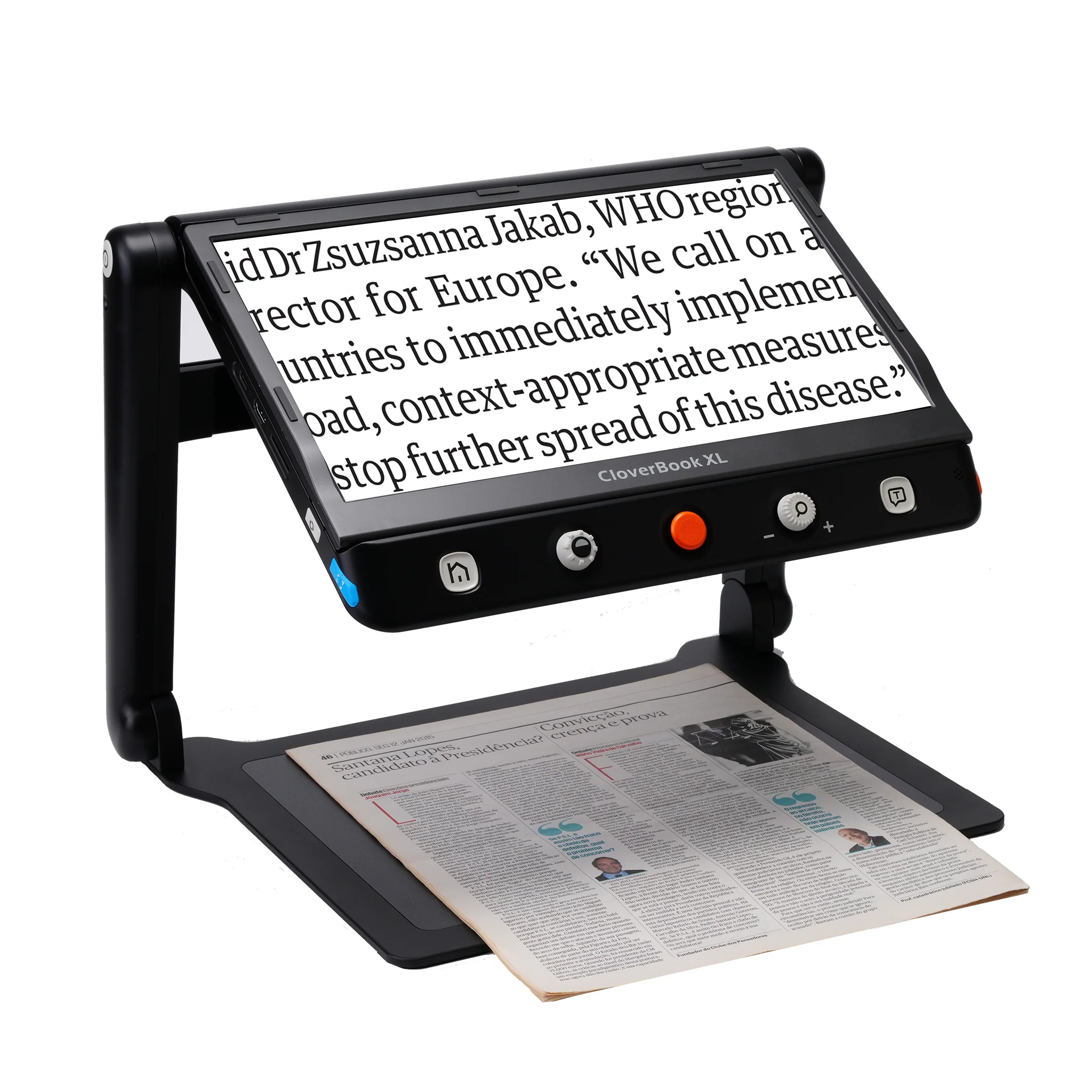 CloverBook XL portable Lite desktop magnifier