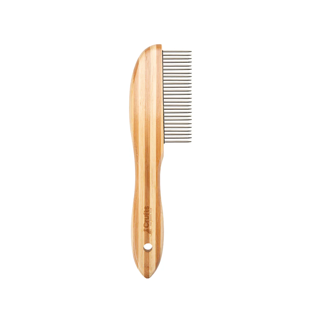 Crufts bamboo grooming comb