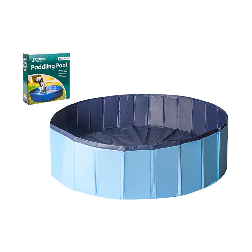 Crufts dog paddling pool 120x30cm