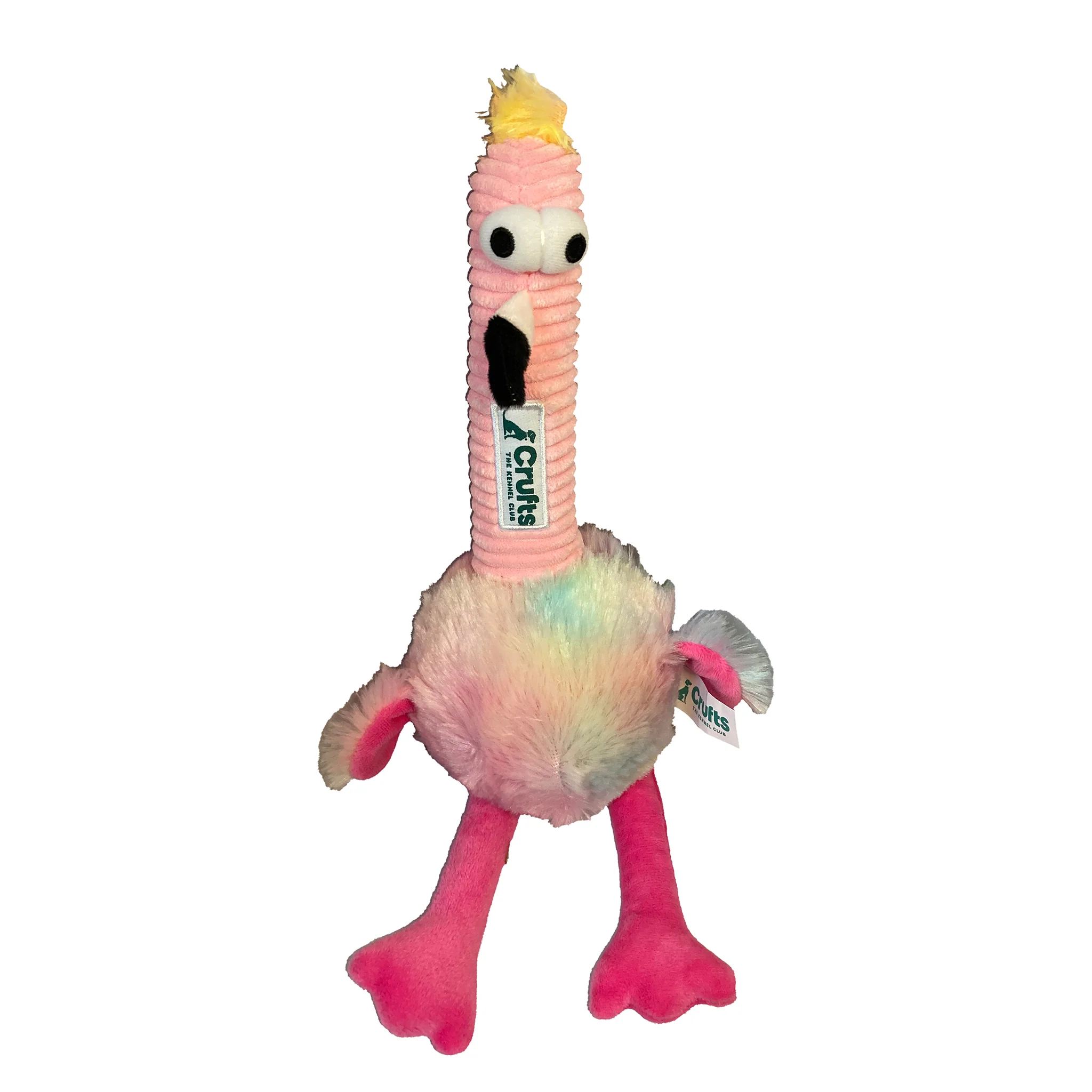 Crufts squeaky plush bird toy - Image 3