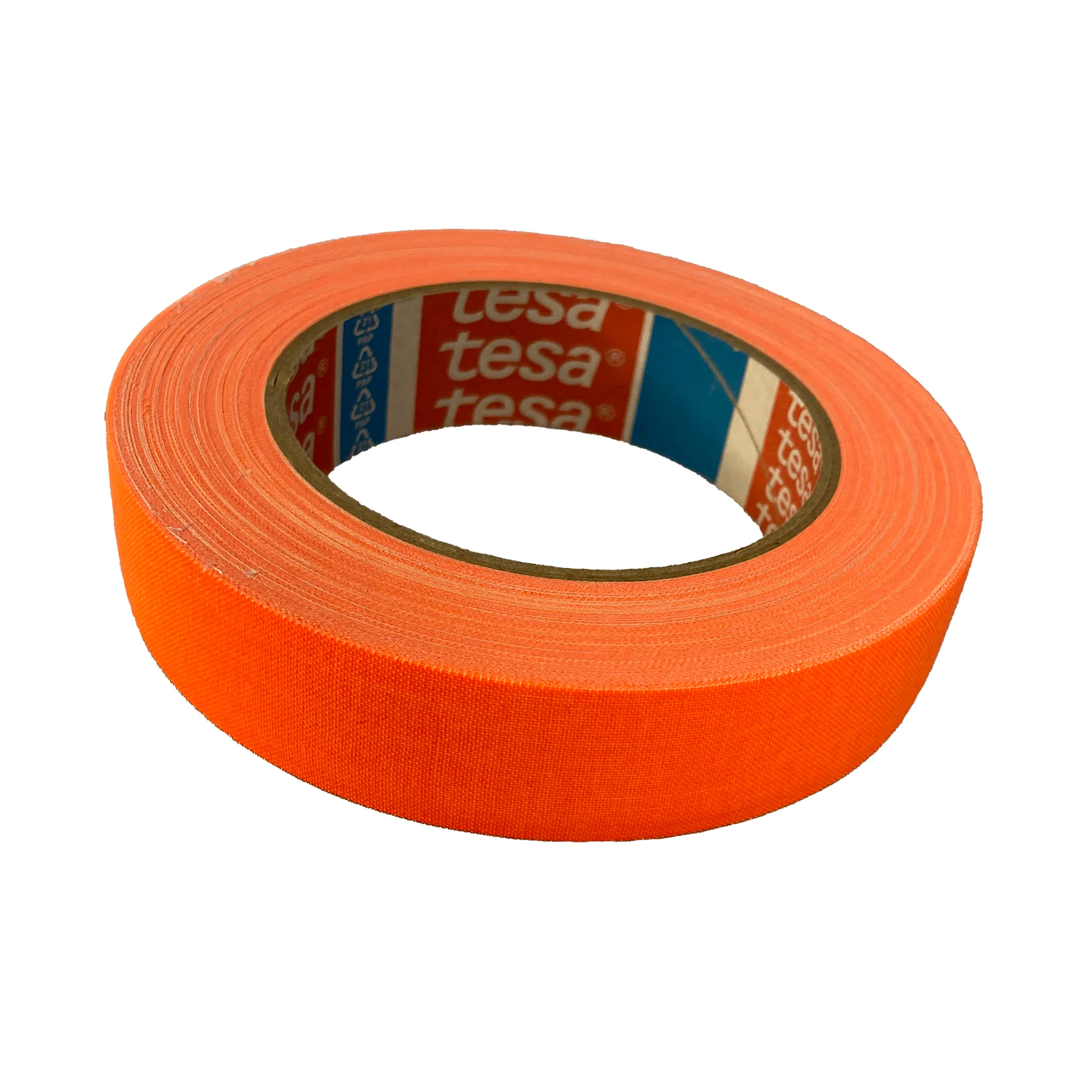 Day-glo orange tape