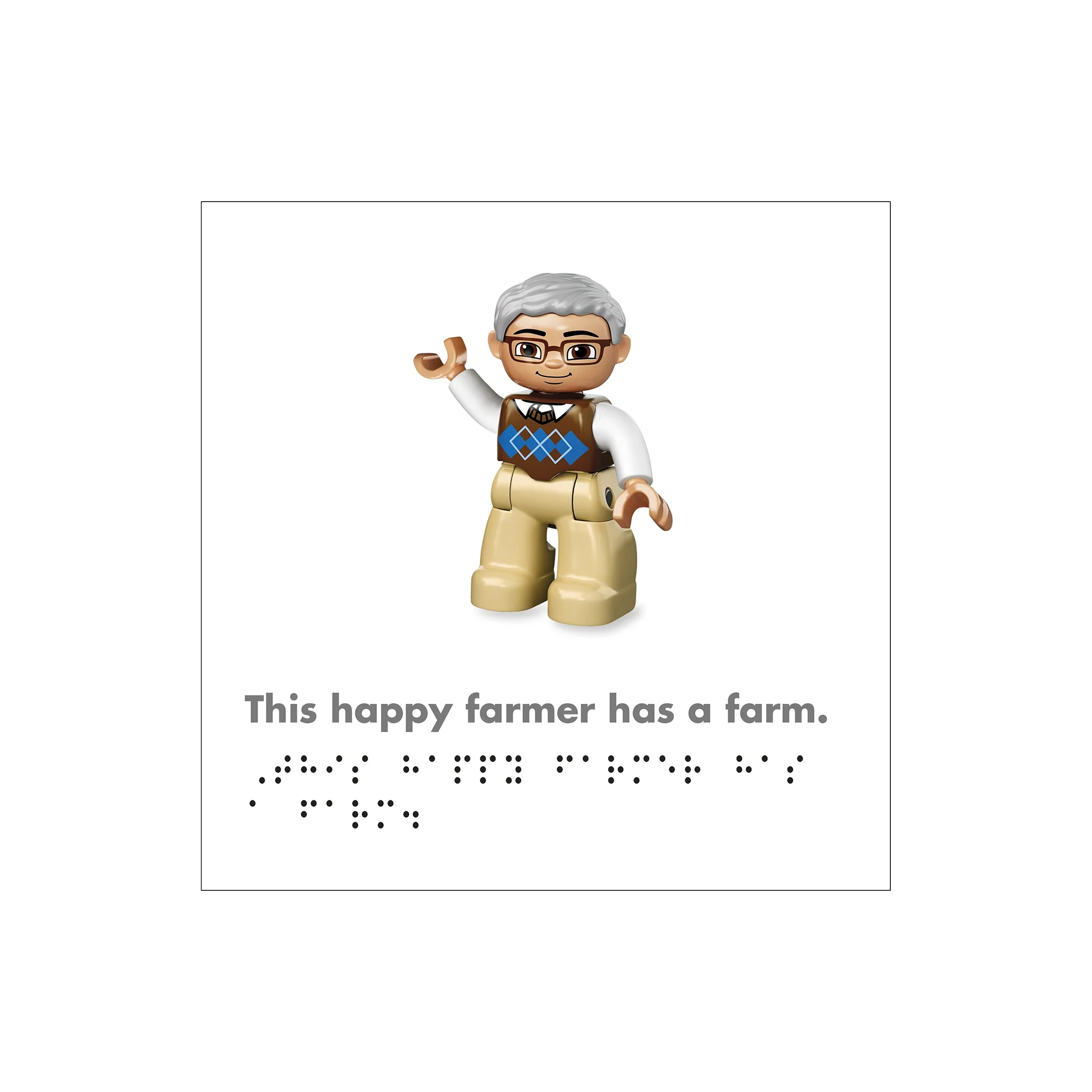 DK Braille Lego Duplo Farm - Image 3