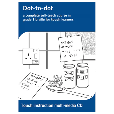 Dot-to-dot touch learners braille course instructions - braille - Image 3