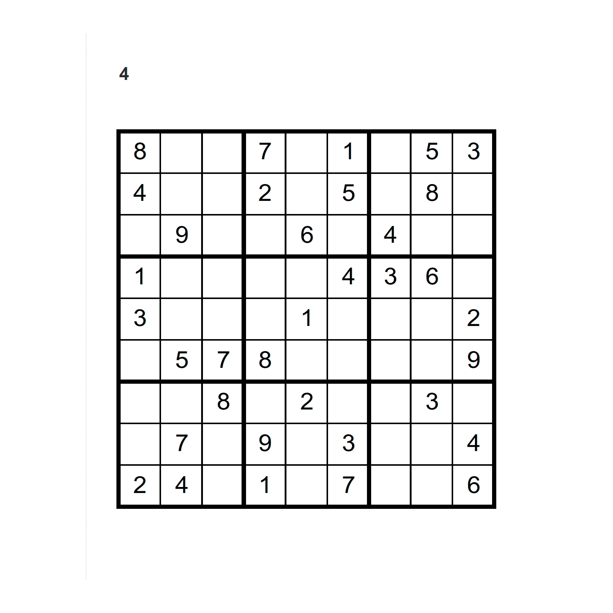 Extra Large Print Sudoku - Image 3