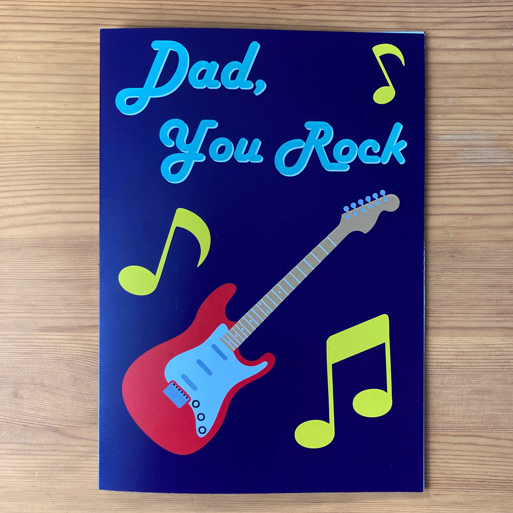 Inclusive Dad, you rock Father's day charity card - Image 2