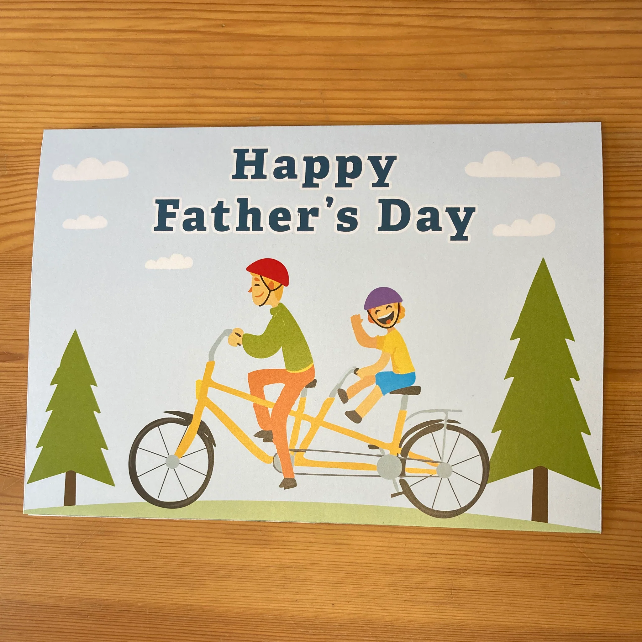 Inclusive Happy Father's day charity card - Image 2