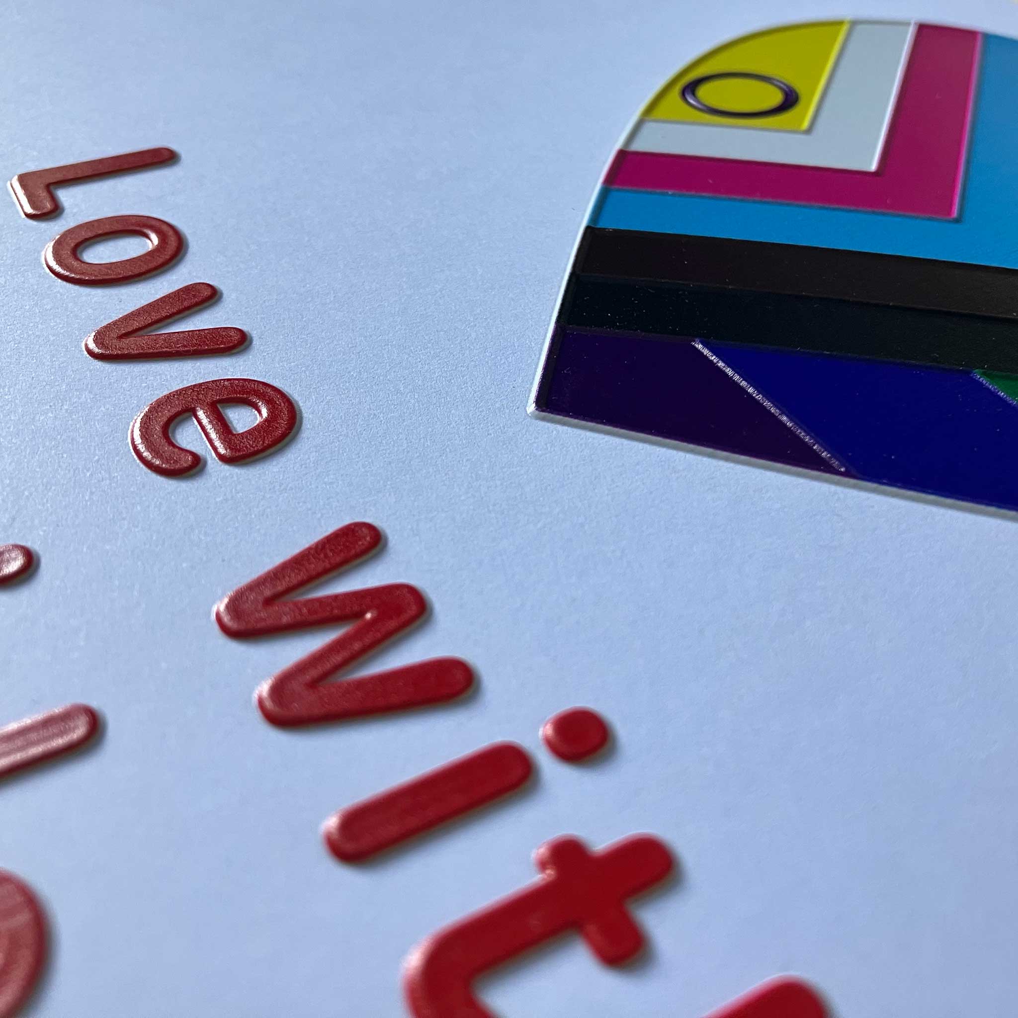 Inclusive Love with Pride charity card - Image 2
