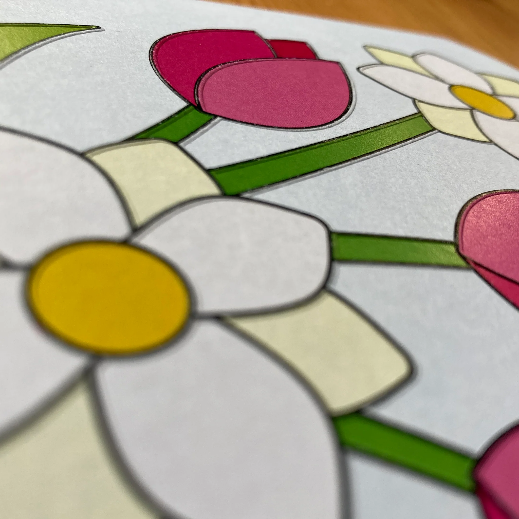 Inclusive Mother's Day flowers charity card - Image 2