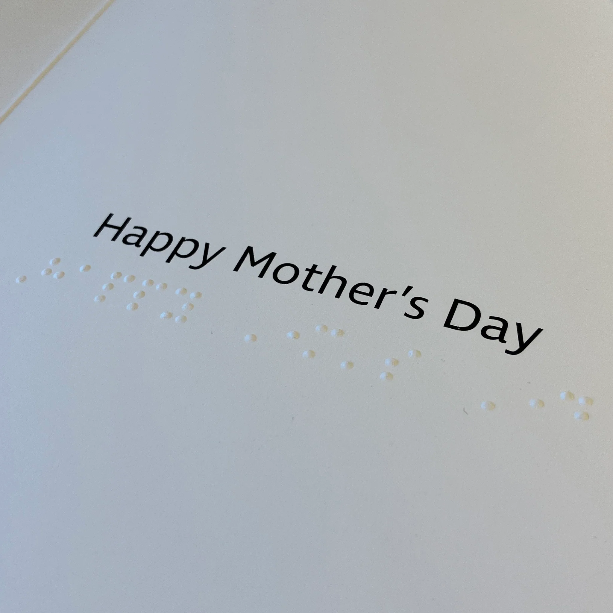 Inclusive rosette mother's day charity card - Image 3