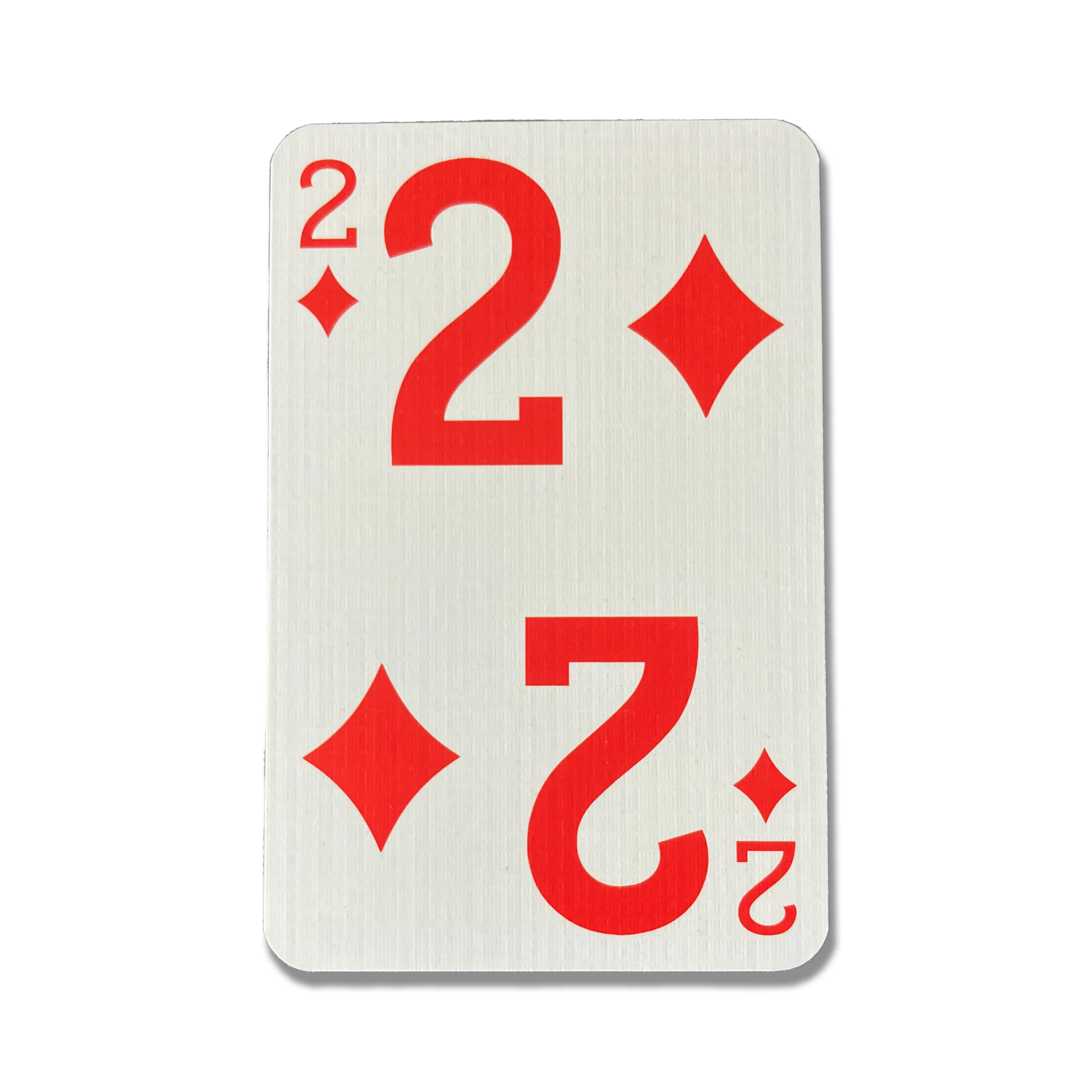 Large print playing cards red/blue pack - Image 7