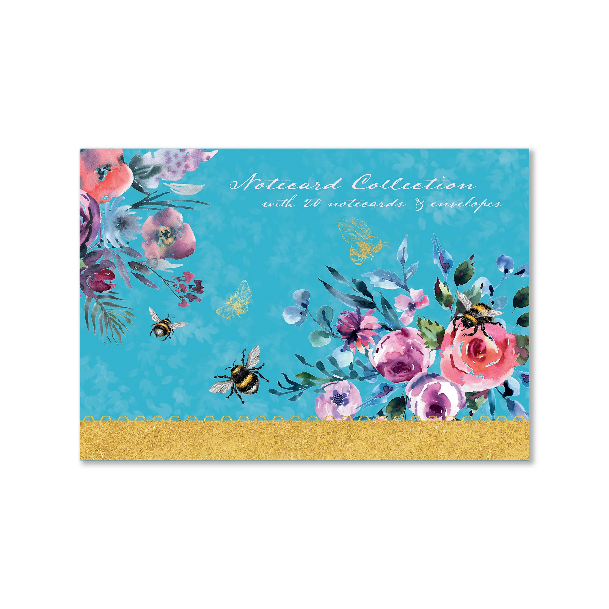 Notecard Collection (pk of 20) Queen Bee