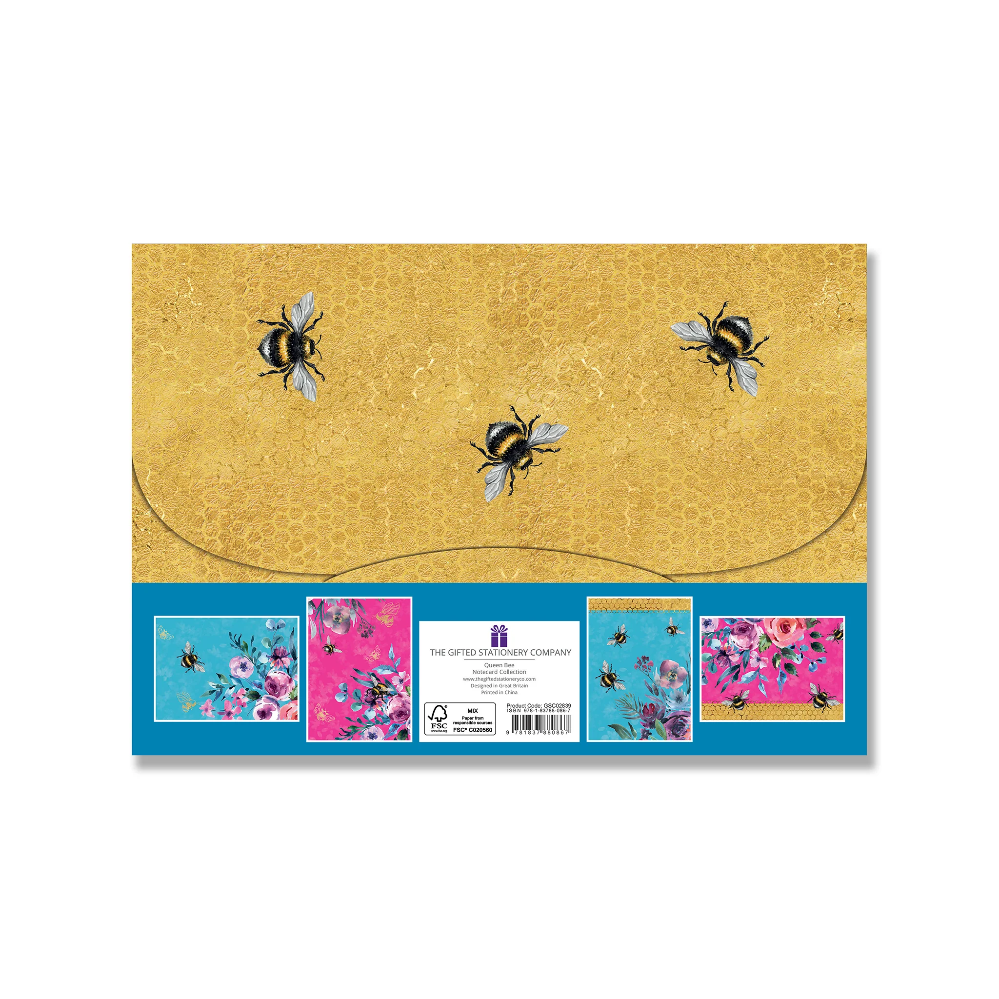 Notecard Collection (pk of 20) Queen Bee - Image 2
