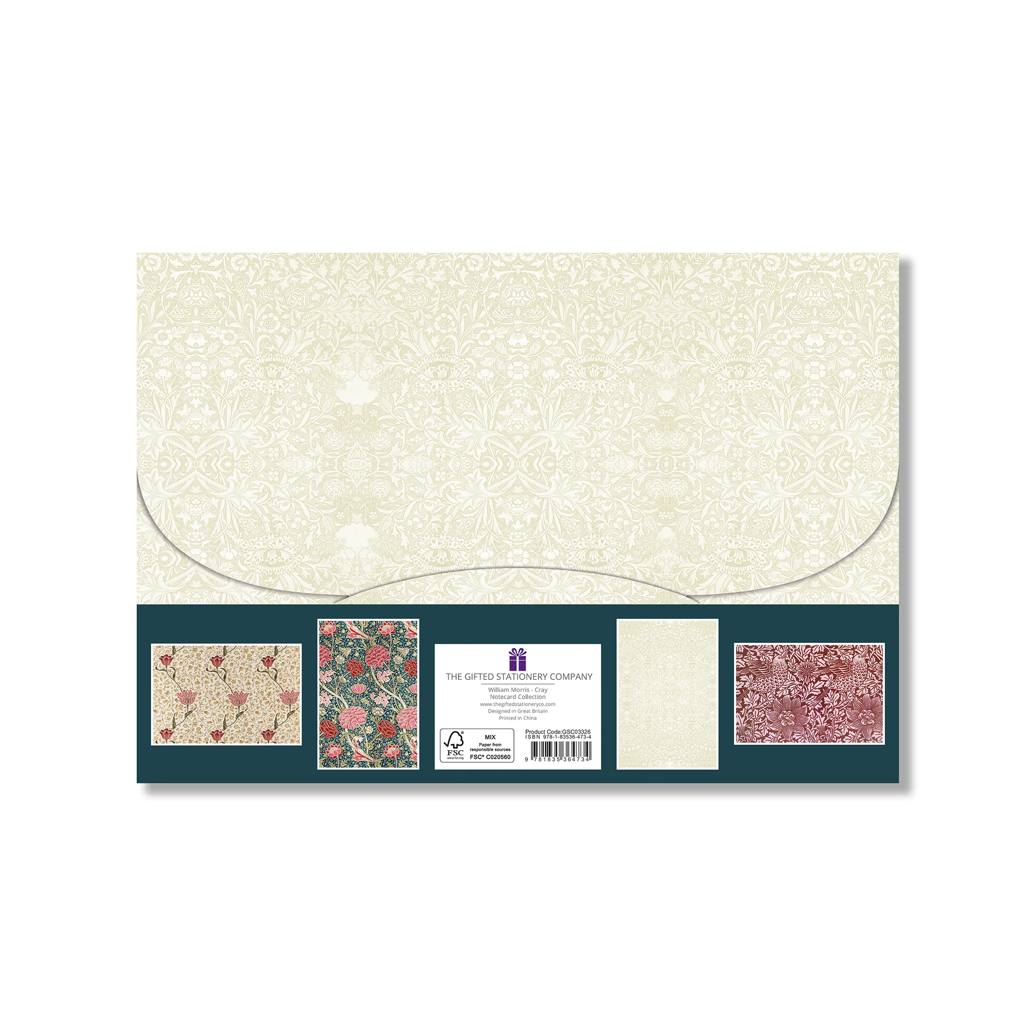 Notecard Collection (pk of 20) William Morris - Image 2