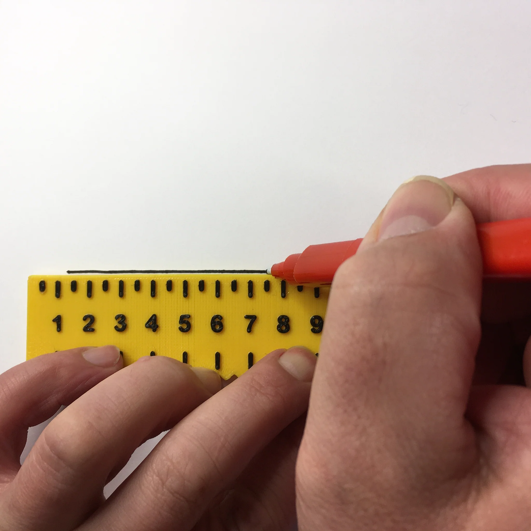 RNIB tactile ruler 30cm - Image 3