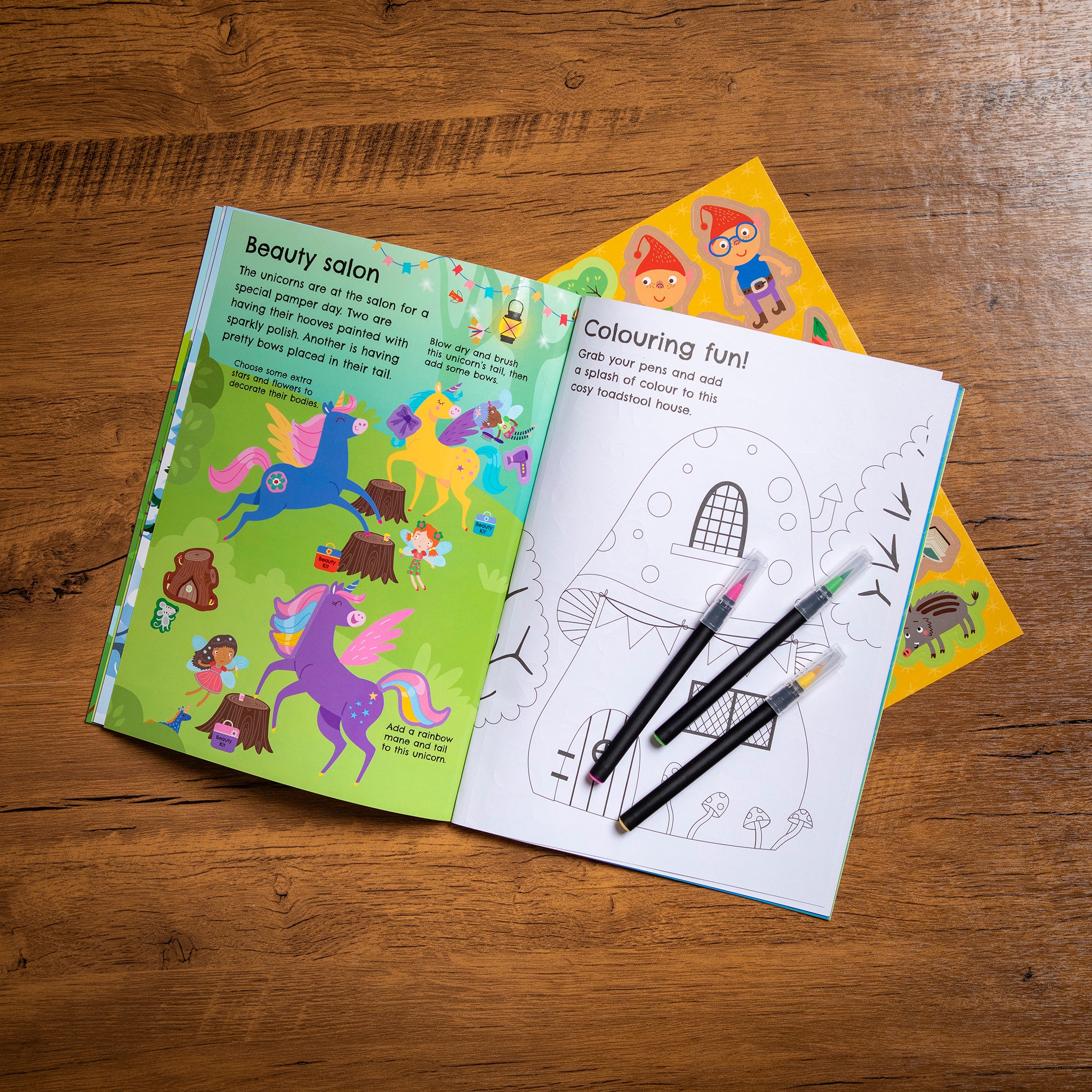 Sticker Activity Book Magical Forest - Image 3