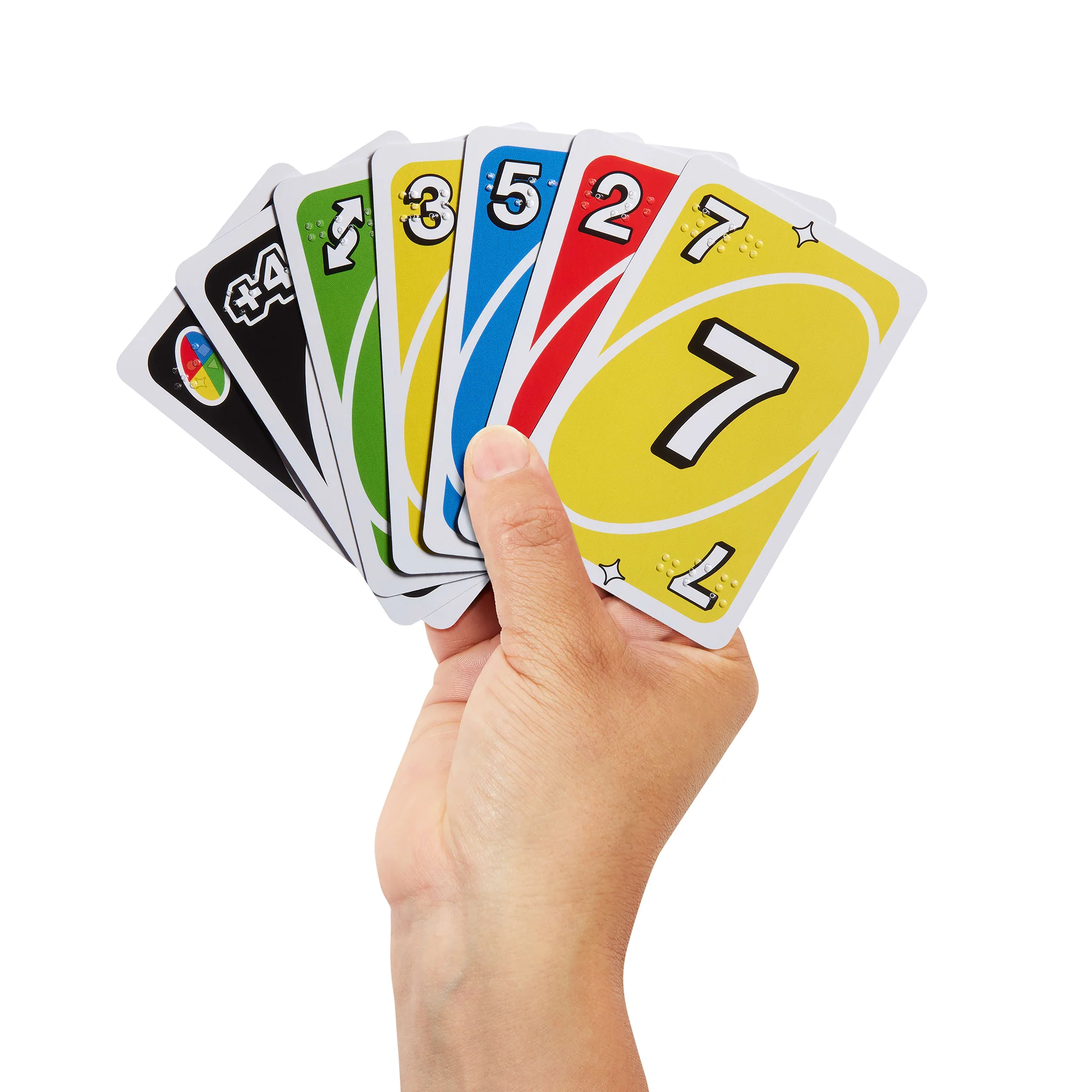 Uno card game with braille - Image 2